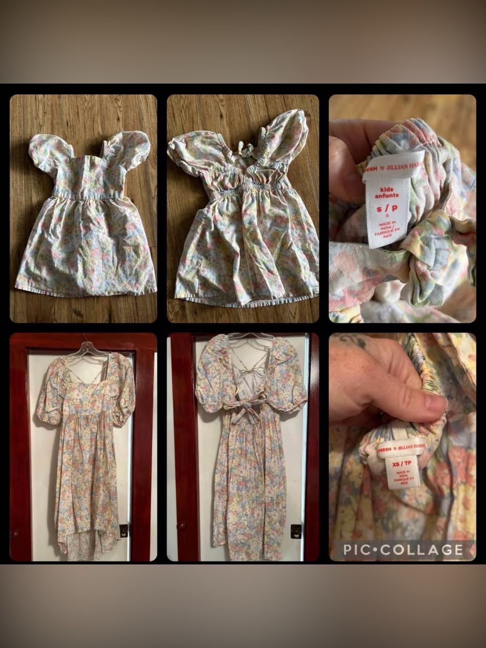 Jillian Harris / joe fresh mom and daughter matching dresses